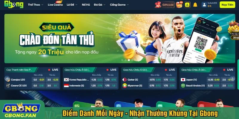 Điểm danh mỗi ngày