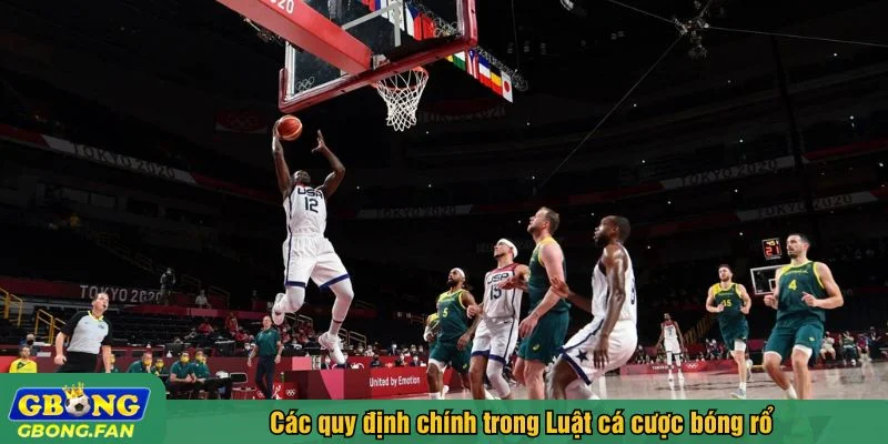 Làm quen với luật cá cược bóng rổ cơ bản