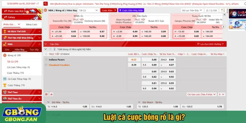 Luật cá cược bóng rổ là nền tảng để người chơi vào kèo