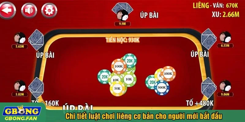 Luật chơi liêng là nền tảng giúp người mới tự tin