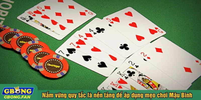 Nắm vững quy tắc là nền tảng để áp dụng mẹo chơi Mậu Binh hiệu quả