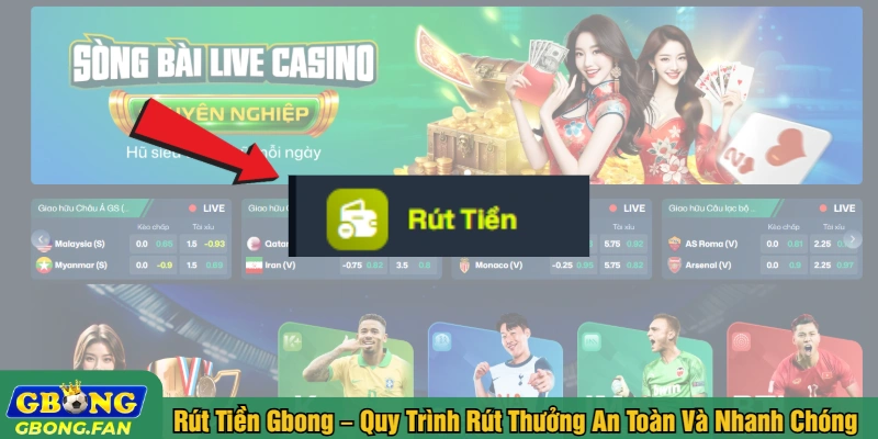 Rút tiền Gbong