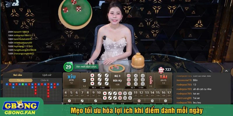 Tận dụng tốt các ưu đãi miễn phí từ Gbong để tăng cơ hội cược