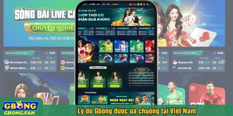 Lý do Gbong được ưa chuộng tại Việt Nam