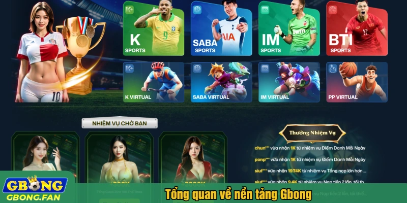 Tổng quan về nền tảng Gbong